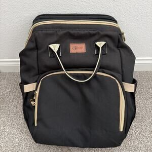 DEBUG Mommy Bag Changeable Crib Large Capacity Multi Functional Diaper Bag